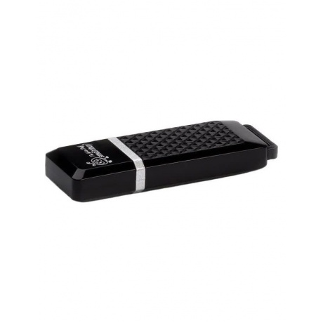 Флэшка Smartbuy USB 2.0 Flash Drive 8GB Quartz series Black (SB8GBQZ-K) - фото 2