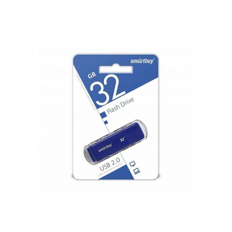 Флэшка Smartbuy USB 3.0 Flash Drive 32GB Dock Blue  SB32GBDK-B - фото 4