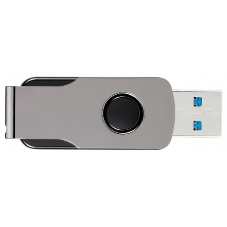 Флешка Kingston 128Gb DataTraveler (DTSWIVL/128GB) USB3.0 серебристый черный - фото 2