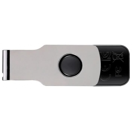 Флешка Kingston 32Gb DataTraveler (DTSWIVL/32GB) USB3.0 серебристый черный - фото 2