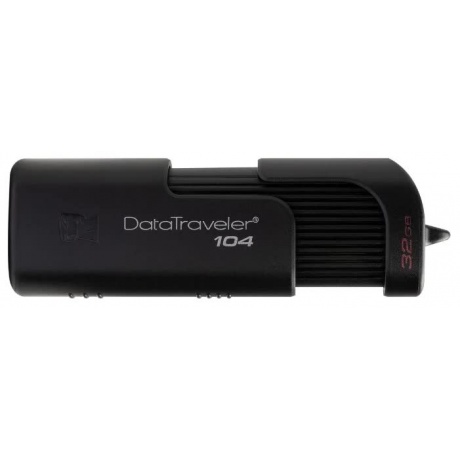 Флешка Kingston 32Gb DataTraveler DT104 (DT104/32GB) USB2.0 черный - фото 1