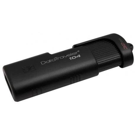 Флешка Kingston 32Gb DataTraveler DT104 (DT104/32GB) USB2.0 черный - фото 3