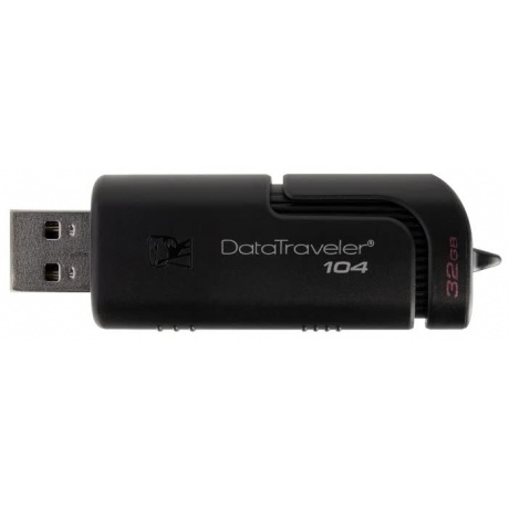 Флешка Kingston 32Gb DataTraveler DT104 (DT104/32GB) USB2.0 черный - фото 4