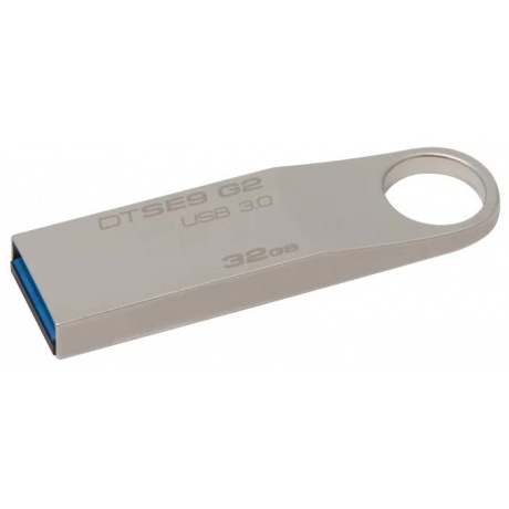Флешка Kingston 32Gb DataTraveler SE9 (DTSE9G2/32GB) USB3.0 серебристый - фото 2