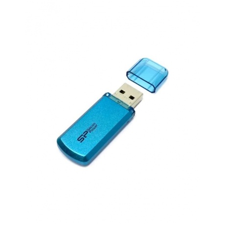 Флешка Silicon Power 32Gb Helios 101 SP032GBUF2101V1B USB3.0 blue - фото 3