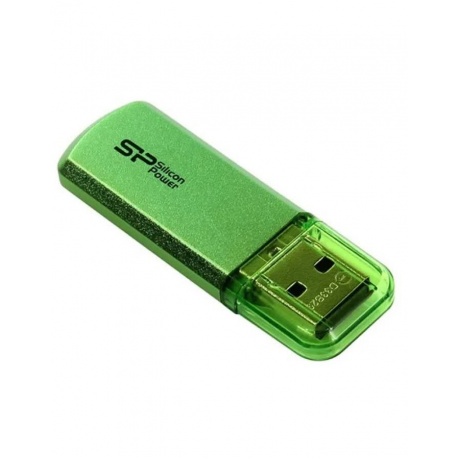 Флешка Silicon Power 32Gb Helios 101 SP032GBUF2101V1N USB3.0 green - фото 1