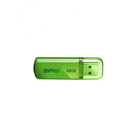 Флешка Silicon Power 32Gb Helios 101 SP032GBUF2101V1N USB3.0 green - фото 2