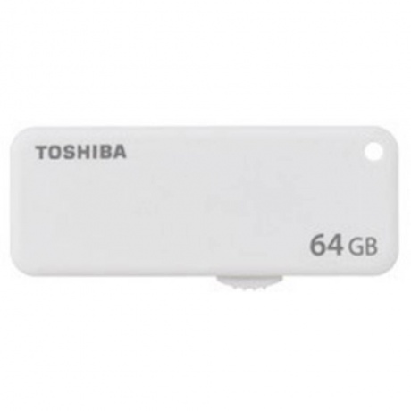 Флешка Toshiba 64Gb U-Drive U203 THN-U203W0640E4 USB2.0 белый - фото 2
