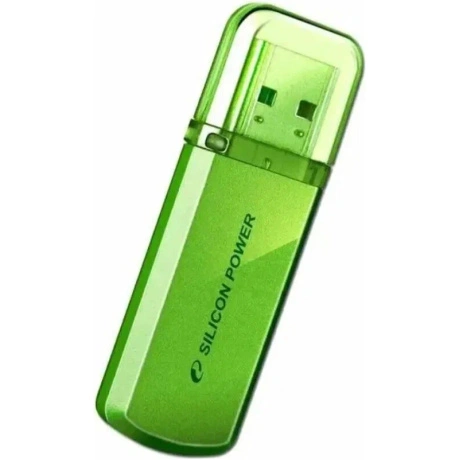 Флешка Silicon Power 64Gb Helios 101 SP064GBUF2101V1N USB2.0 зел...