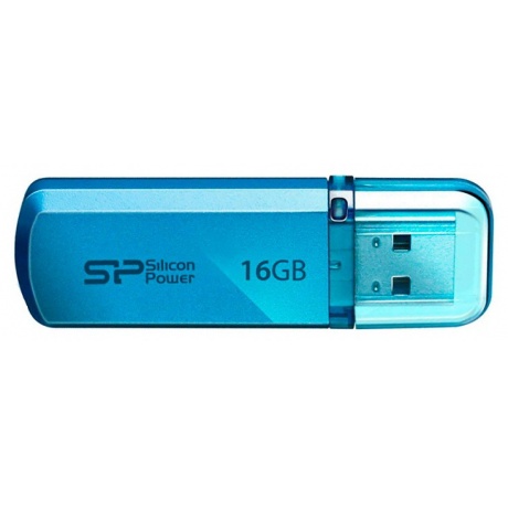 Флешка Silicon Power 16Gb Helios 101 SP016GBUF2101V1B USB2.0 синий - фото 5