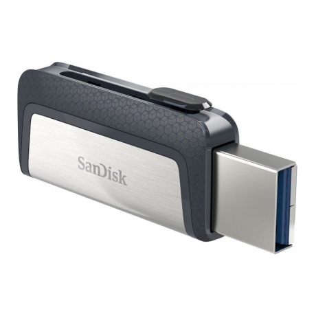 Флешка SanDisk Ultra Dual Drive 256GB (SDDDC2-256G-G46) USB Type-C - фото 1