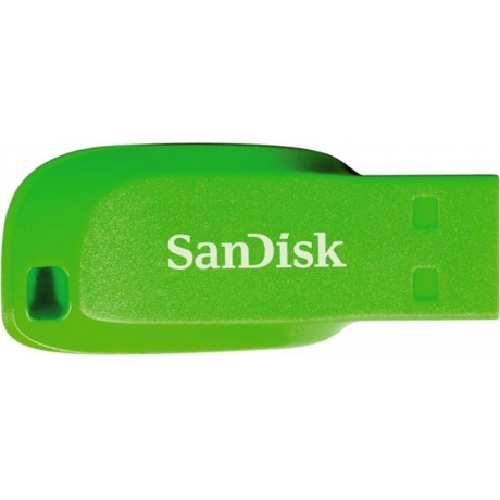 Флешка SanDisk Cruzer Blade 16Gb (SDCZ50C-016G-B35GE) Green - фото 2