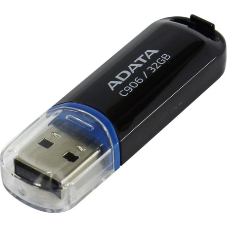 Флешка A-Data 32Gb C906 (AC906-32G-RBK) USB2.0 Black