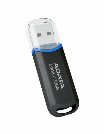 Флешка A-Data 32Gb C906 (AC906-32G-RBK) USB2.0 Black