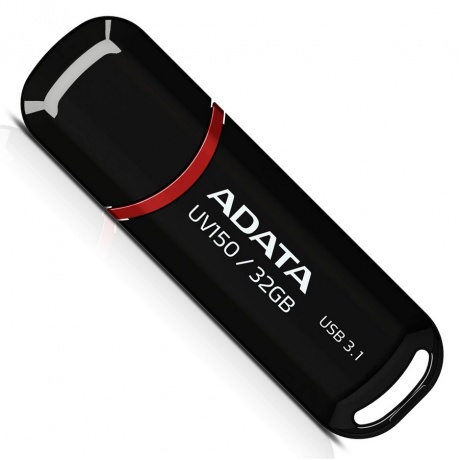 

Флешка A-Data 32Gb UV150 (AUV150-32G-RBK) USB3.1 Black