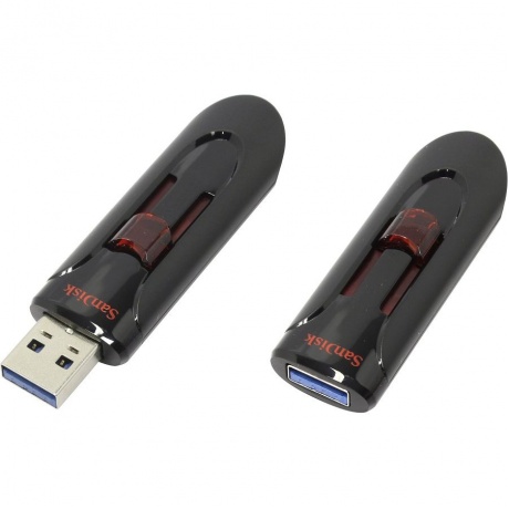 Флешка SanDisk Cruzer Glide 3.0 256Gb (SDCZ600-256G-G35) USB3.0 - фото 1