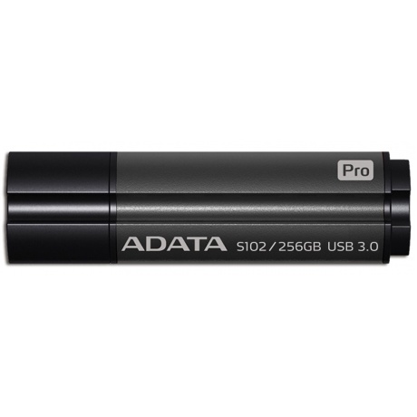 Флешка A-Data 256Gb S102 Pro (AS102P-256G-RGY) USB 3.0 Grey - фото 1