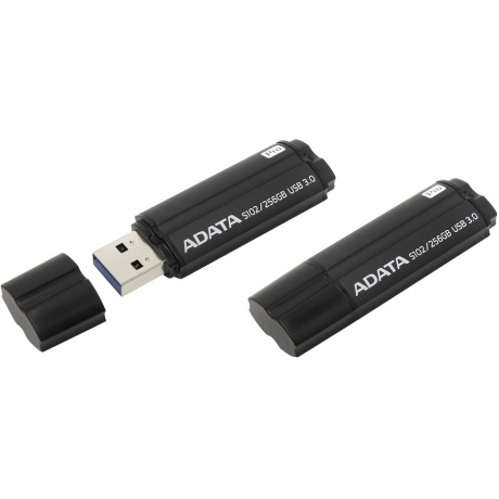 Флешка A-Data 256Gb S102 Pro (AS102P-256G-RGY) USB 3.0 Grey - фото 2