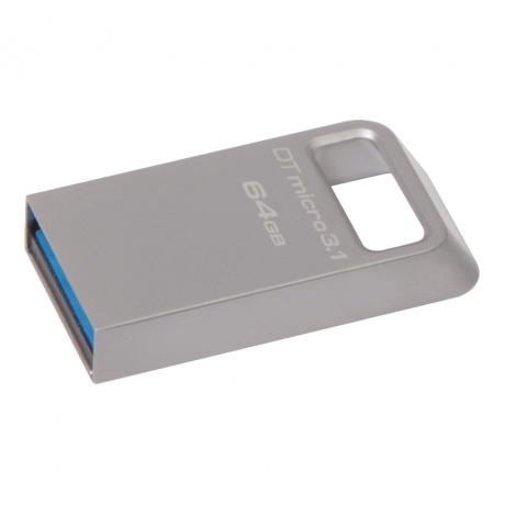 Флешка Kingston 64Gb DataTraveler Micro (DTMC3/64Gb) USB 3.1 - фото 2