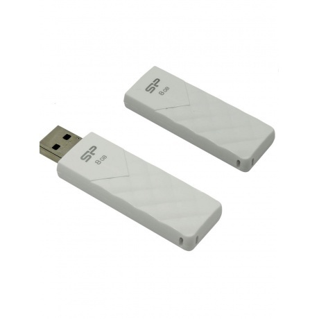 

Флешка Silicon Power 8Gb Ultima U03 8Gb (SP008GBUF2U03V1W) USB 2.0 белый