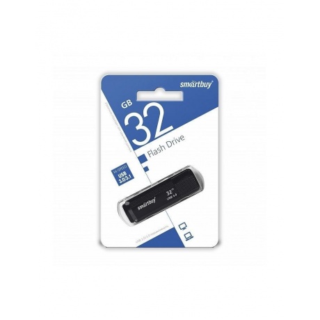 Флешка SmartBuy 32Gb Dock black USB 3.0 - фото 1