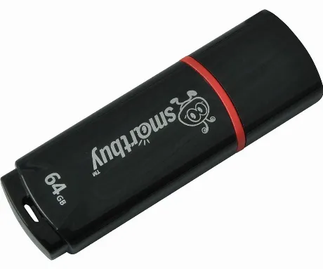 Флешка SmartBuy 64Gb Crown black USB 2.0