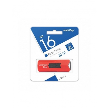 Флешка SmartBuy 16Gb Stream red USB 3.0