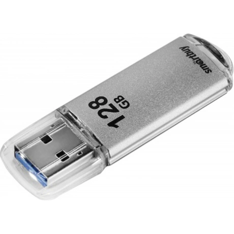 Флешка SmartBuy 128Gb V-Cut silver USB 3.0