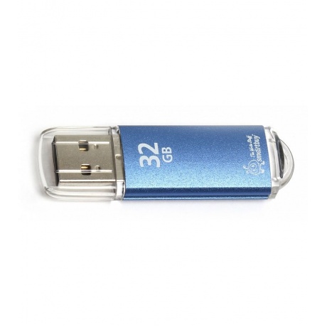Флешка SmartBuy 32Gb V-Cut blue USB 2.0 - фото 2