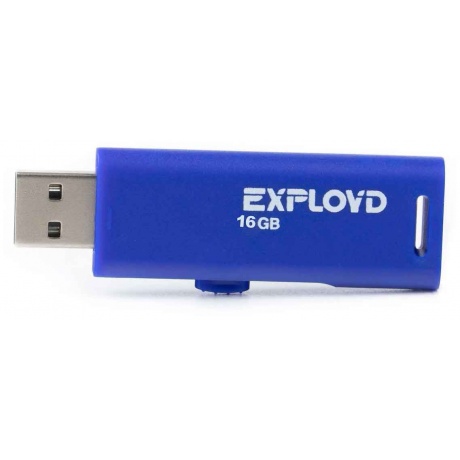Флешка Exployd 580 16GB (EX-16GB-580-Blue) - фото 2