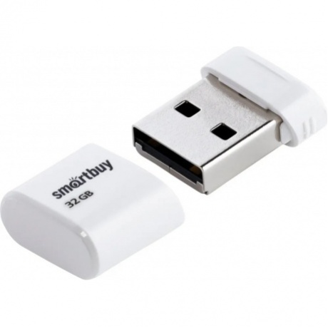 Флешка SmartBuy Lara 32GB White (SB32GBLARA-W) - фото 2