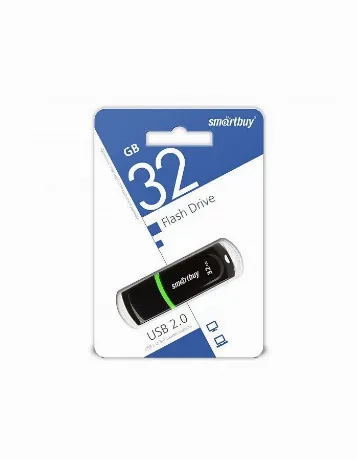 Флешка SmartBuy Paean 32GB White (SB32GBPN-W)