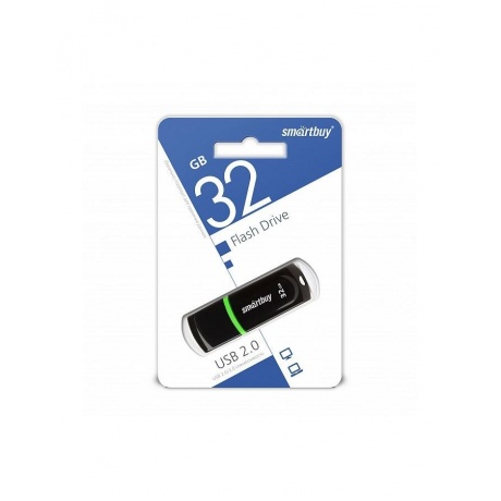 Флешка SmartBuy Paean 32GB White (SB32GBPN-W) - фото 2