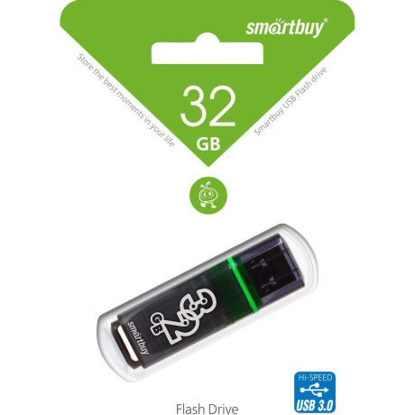 Флешка SmartBuy Glossy 32GB Dark Grey (SB32GBGS-DG) - фото 5