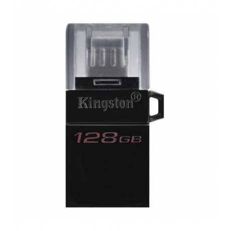 Флешка Kingston 128Gb DataTraveler microDuo 3.0 G2 (DTDUO3G2/128GB) USB 3.0 черный - фото 3