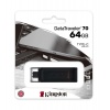 Флешка Kingston 64Gb DataTraveler 70 (DT70/64GB) USB 3.0 черный