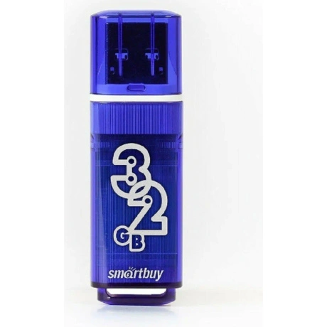 Флешка SmartBuy 32Gb Glossy dark blue USB 2.0