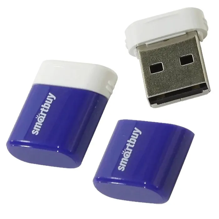 Флешка SmartBuy 16Gb Lara Blue USB 2.0
