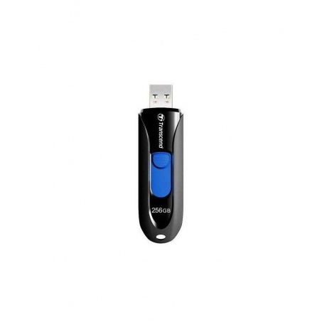 Флешка Transcend 256Gb Jetflash 790 (TS256GJF790K) USB3.0 черный/синий - фото 1
