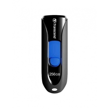 Флешка Transcend 256Gb Jetflash 790 (TS256GJF790K) USB3.0 черный/синий - фото 2