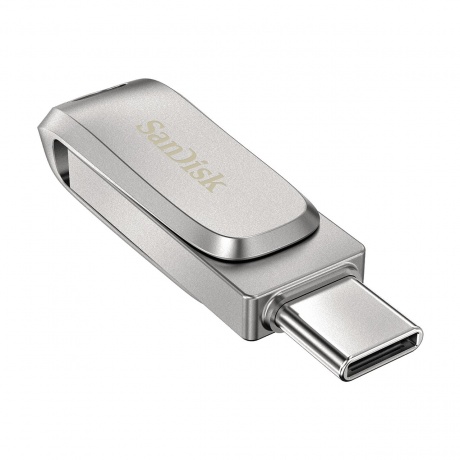 Флешка SanDisk Ultra Dual Drive Luxe 256Gb (SDDDC4-256G-G46) USB-C - фото 3