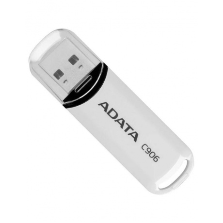 Флешка A-Data 32Gb C906 (AC906-32G-RWH) USB2.0 White - фото 1