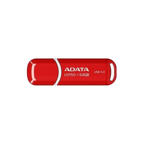 Флешка A-Data UV150 64Gb (AUV150-64G-RRD) USB3.1 Red