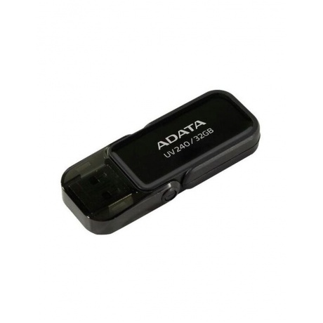 Флешка A-Data UV240 32Gb (AUV240-32G-RBK) USB2 Black - фото 3