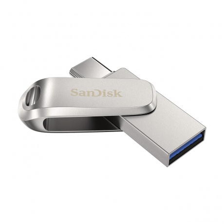Флешка SanDisk Ultra Dual Drive Luxe 32Gb (SDDDC4-032G-G46) USB-C - фото 2