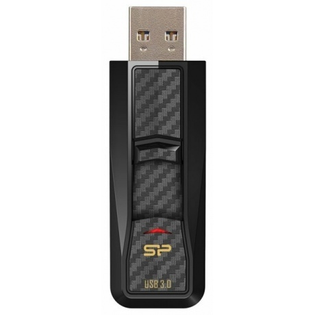 Флешка 16Gb Silicon Power Blaze B50 black USB 3.2 Gen 1 (USB 3.0) - фото 1
