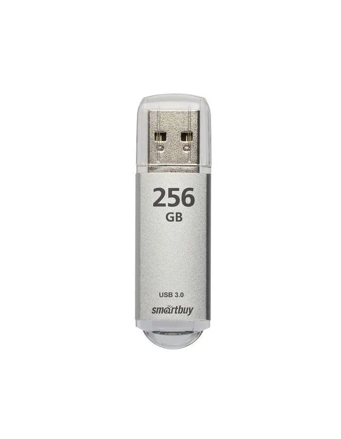 Флешка SmartBuy V-Cut 256Gb (SB256GBVC-S3) silver - фото 1