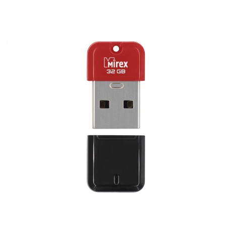 Флешка Mirex Arton 32GB USB 2.0 Красный - фото 4