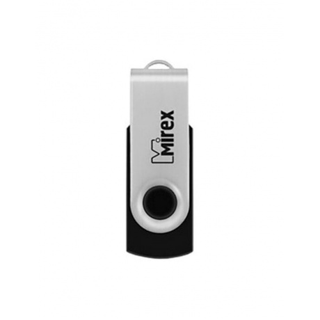 Флешка Mirex Swivel 4GB USB 2.0 Черный - фото 2