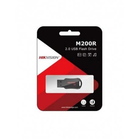 Флешка HIKVision HS-USB-M200R(STD)/USB2.0/64G 64Gb - фото 3